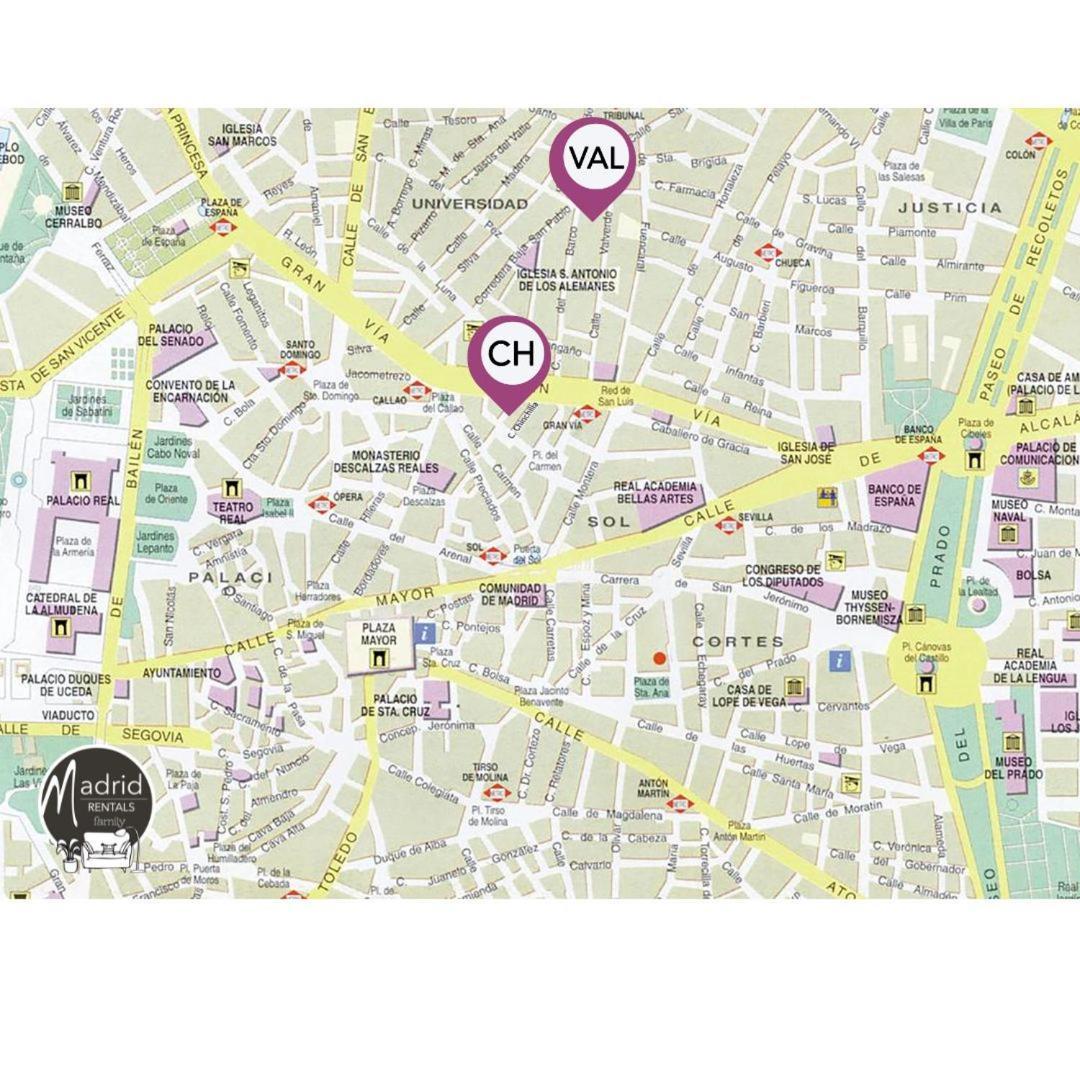 Nuevo Apartamento En Madrid Centro A 2 Calles De Gran Via Exterior foto