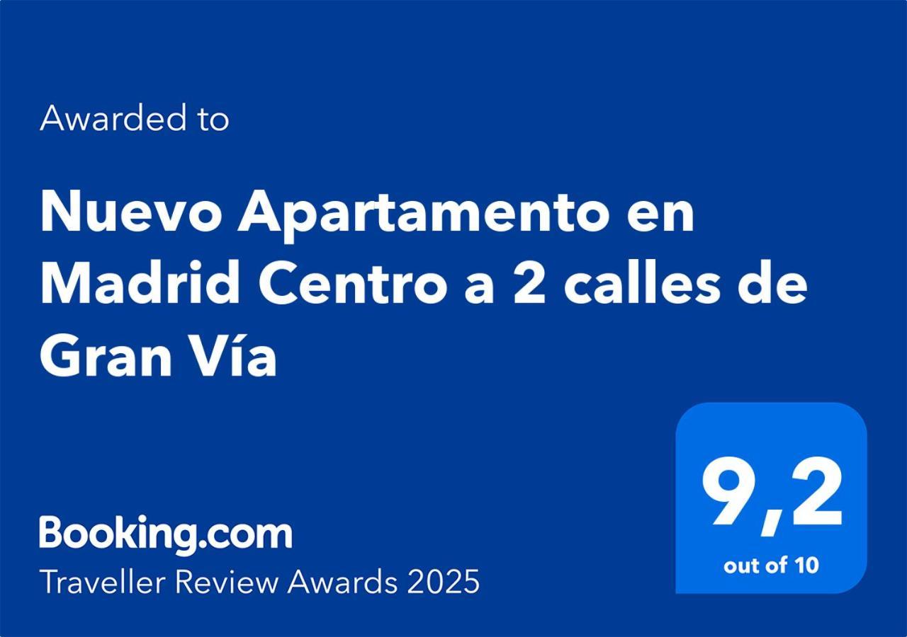Nuevo Apartamento En Madrid Centro A 2 Calles De Gran Via Exterior foto